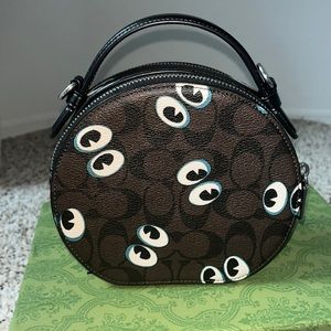 Coach Canteen Halloween Eyes Bag